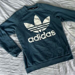 ADIDAS Originals US Medium Teal Crewneck